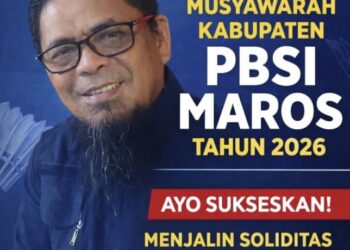 PBSI Maros Siapkan Musyakab 2026, Dorong Soliditas dan Pembinaan Atlet