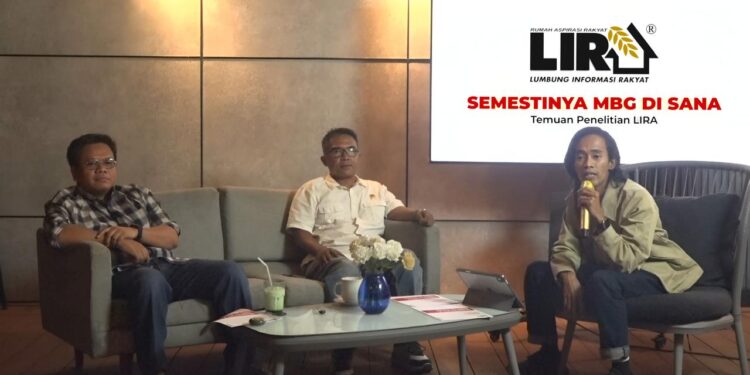 MBG Lens Diluncurkan, LIRA Soroti Ketimpangan Layanan Makan Bergizi Gratis di Daerah Tertinggal