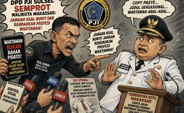 Pernyataan Wali Kota Makassar Soal Wartawan “Abal-Abal” Tuai Kritikan PJI Sulsel