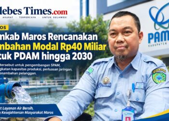 Pemkab Maros Rencanakan Tambahan Modal Rp40 Miliar untuk PDAM hingga 2030