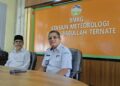 Perkuat Sinergi Mitigasi ; Sultan Ternate Lakukan Kunjungan Kerja ke BMKG Maluku Utara