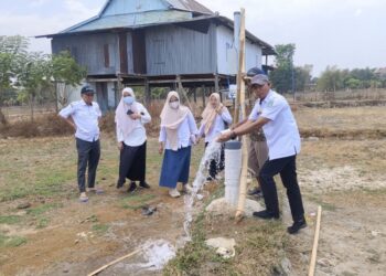 Sumur Bor OPLAH di Marusu Rampung 100 Persen, Dukung Peningkatan Indeks Pertanaman di Atas 10 Hektare